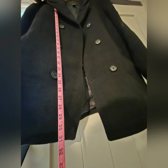 Men's Large Pea Coat - Picture 8 of 11